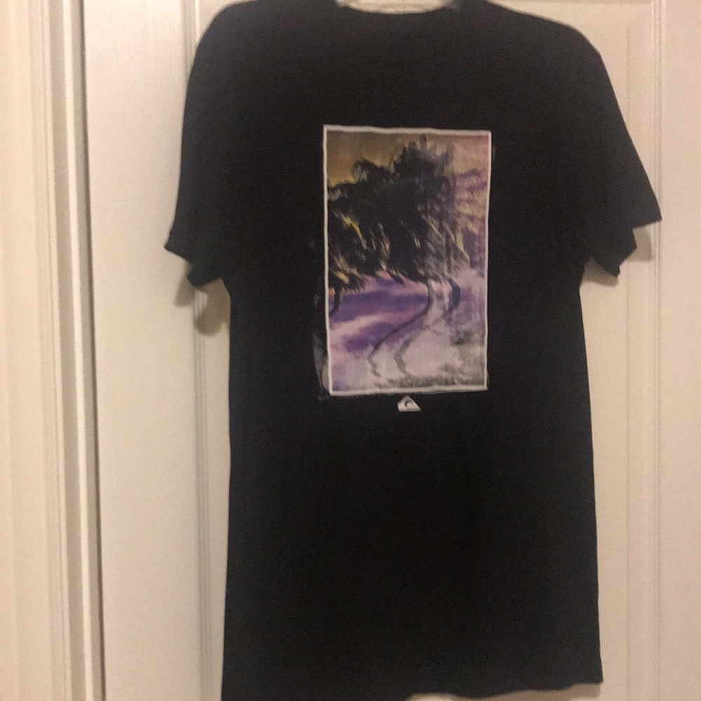 NWOT Quiksilver Fluorescent Rush SS Shirt